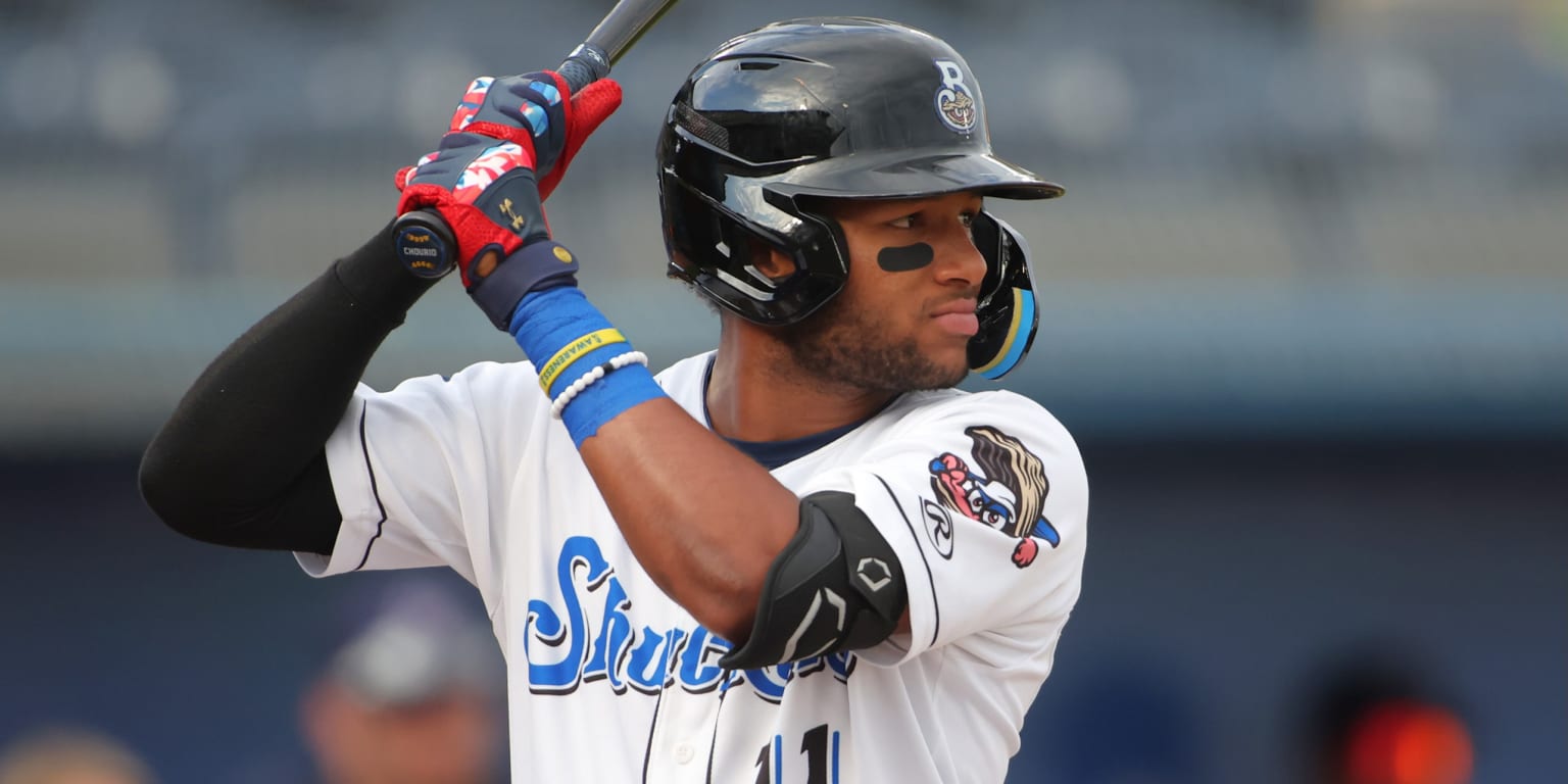 Jackson Chourio, OF, Brewers (Slow-Motion Swing) 