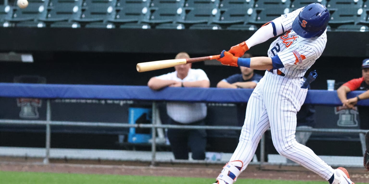 Columbus tops Syracuse Mets in seesaw game, 6-5 