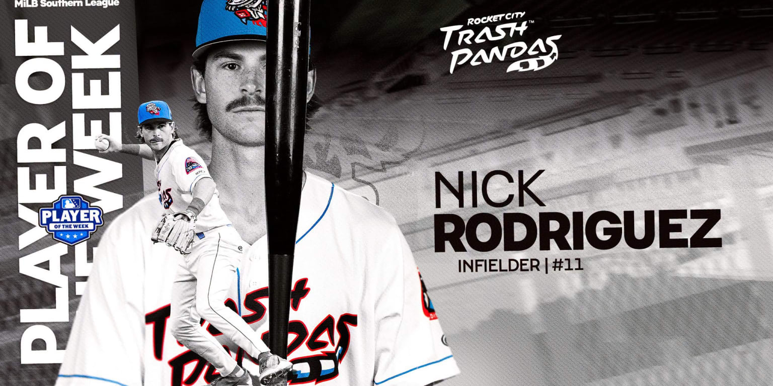 Nick Rodriguez named Southern League Player of the Week for July 7-12