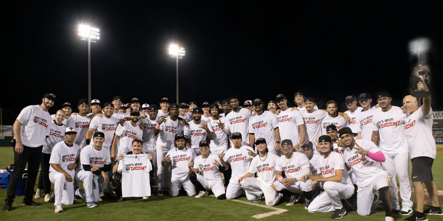 Who's Your Daddy Hickory Crawdads Playoff Clinching shirt - Limotees