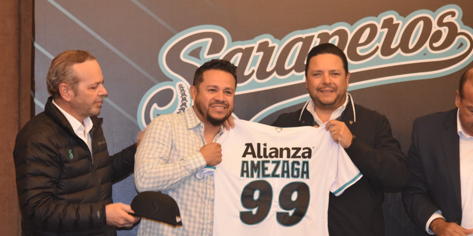 Saraperos Alfredo Amézaga es presentado como nuevo manager