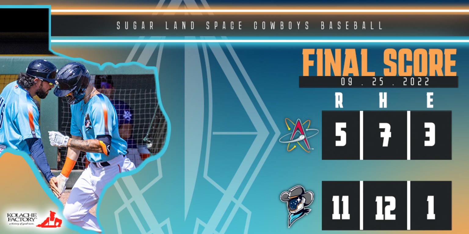 Joe Perez Grand Slam Sends Space Cowboys to Win in Home Finale