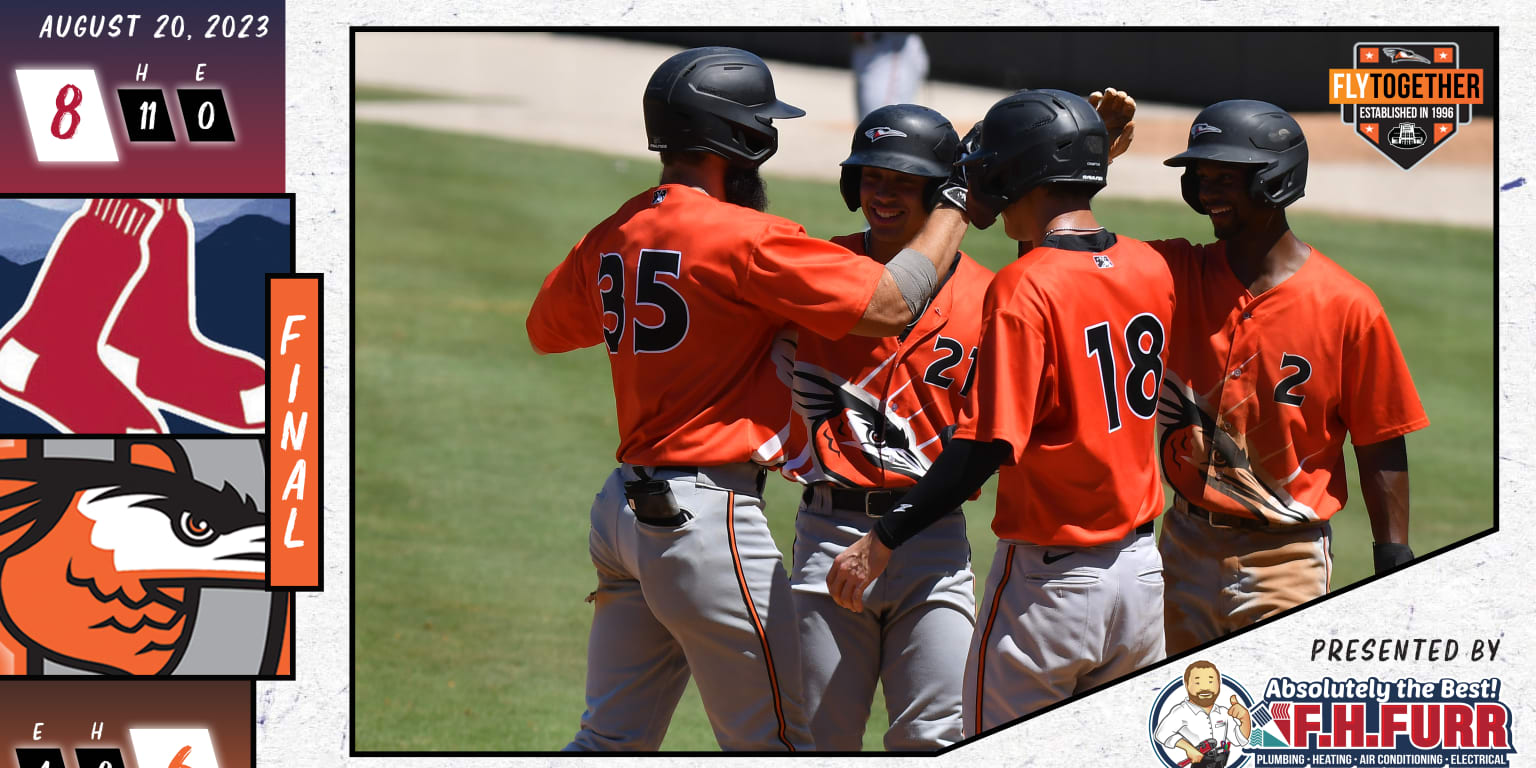 Shorebirds Haunted by 7Run Sixth Inning in Sunday Defeat Shorebirds