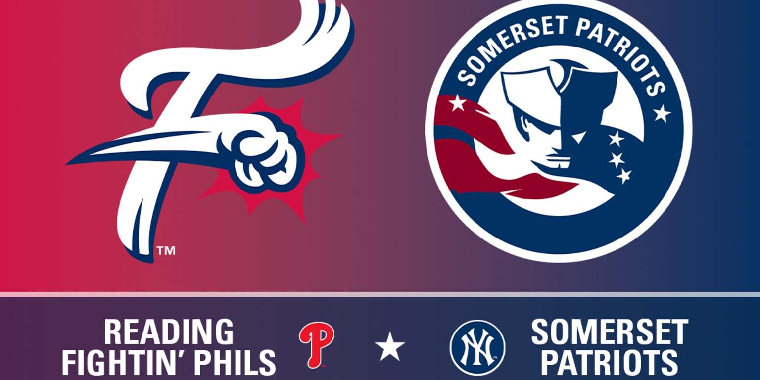 Reading Fightin Phils (Phillies) vs Somerset Patriots (Yankees) 