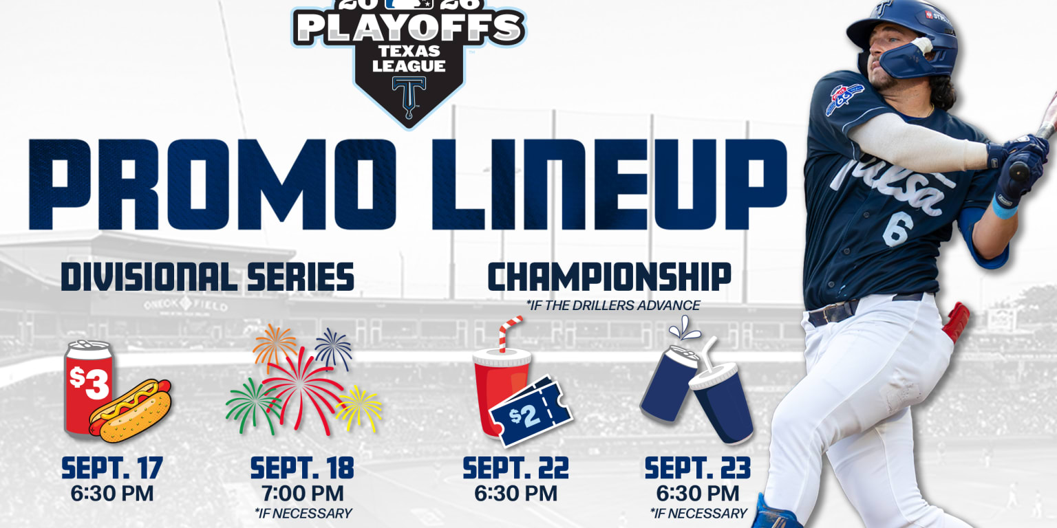 Playoff Games Coming to ONEOK Field | Drillers