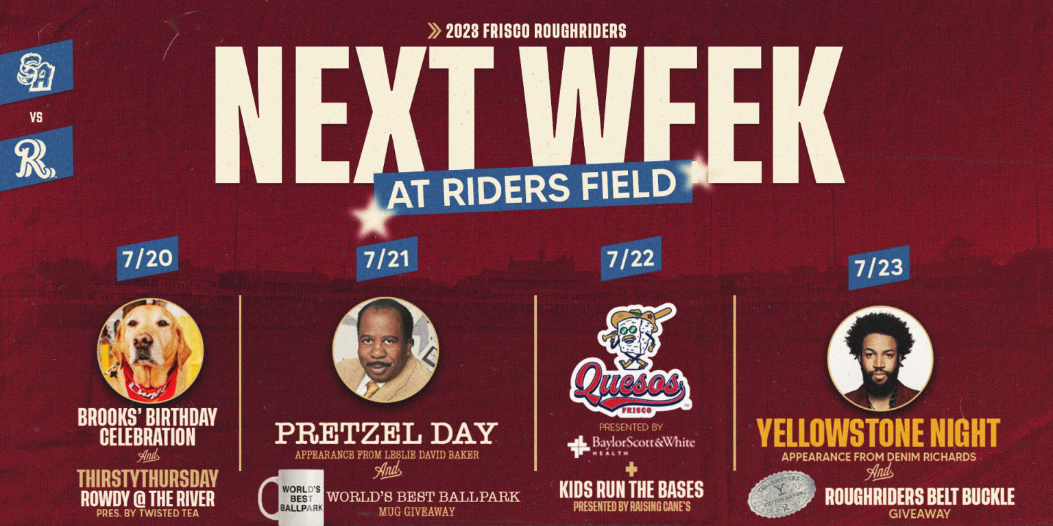 July 18-23 Promo Article | RoughRiders