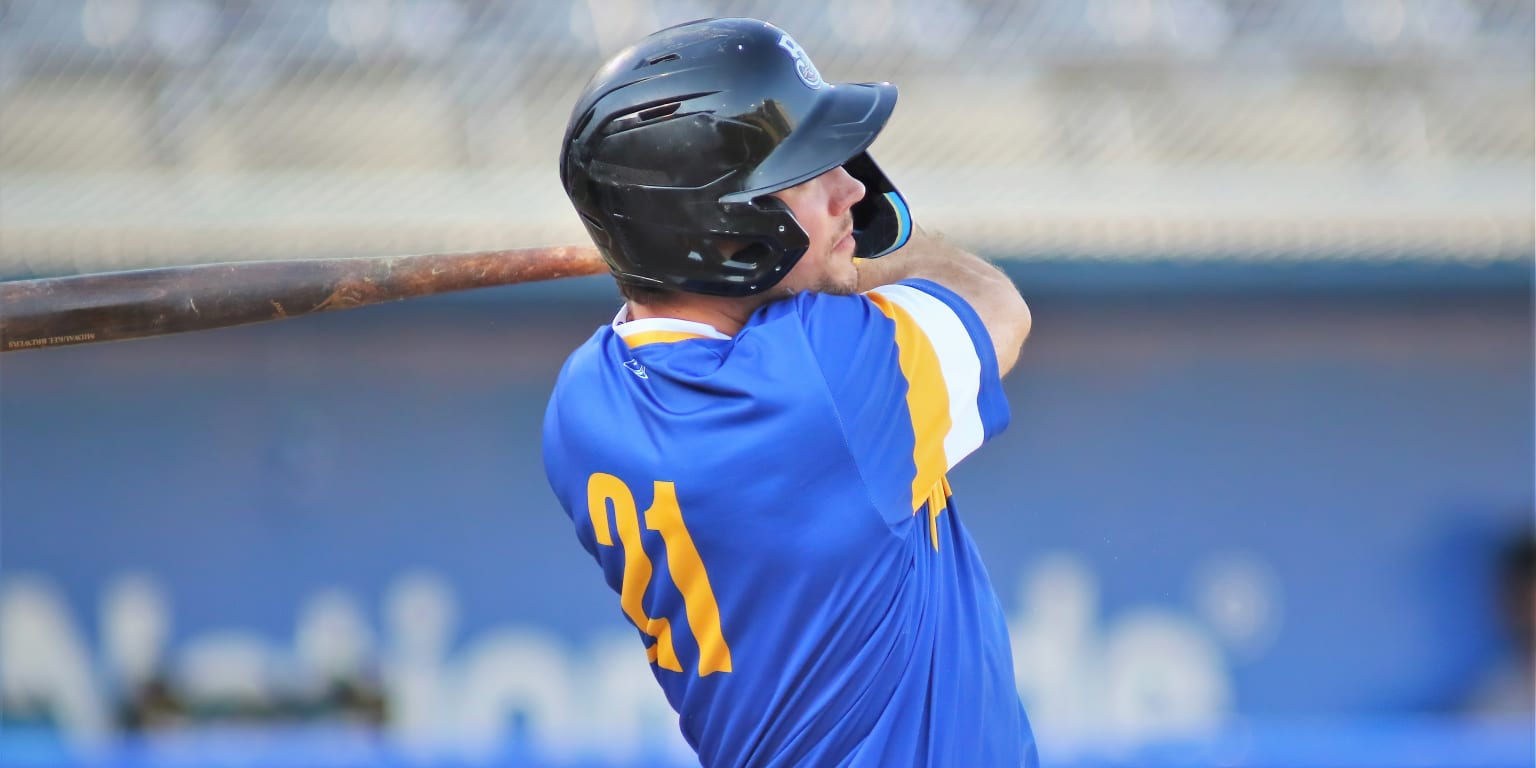 Logan O'Hoppe crushes pair of homers for Trash Pandas