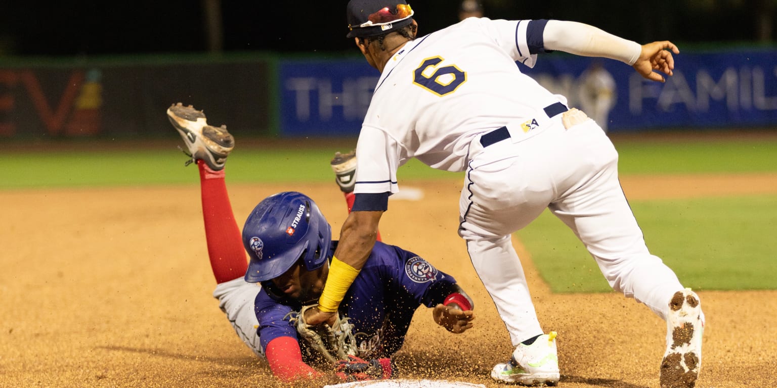 Cannon Ballers shut out ‘Dogs in series opener | MiLB.com