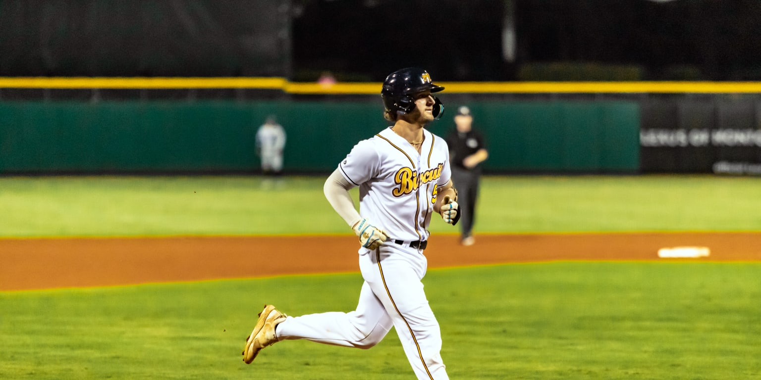 Biscuits hold off Barons rally, 8-5