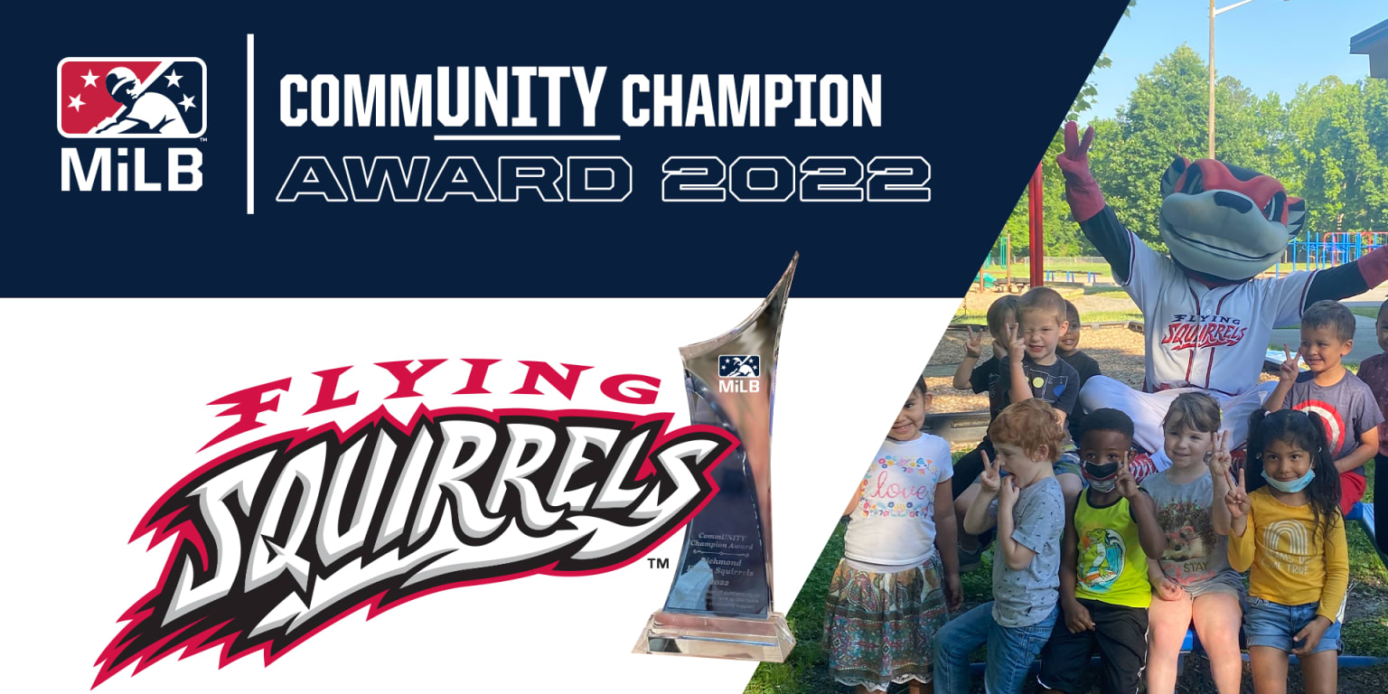 Flying Squirrels win MiLB CommUNITY Champion Award | Flying Squirrels