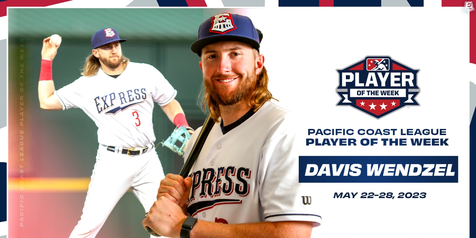 Rangers Player Development on X: Congrats to Davis Wendzel on being named Pacific  Coast League Player of the Week!  / X