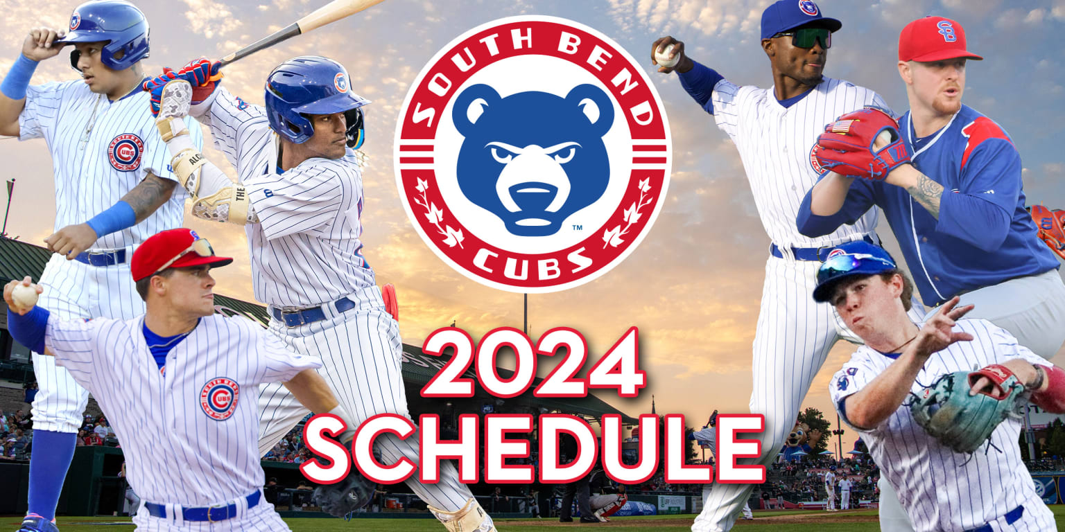 South Bend Cubs Release 2024 Season Schedule