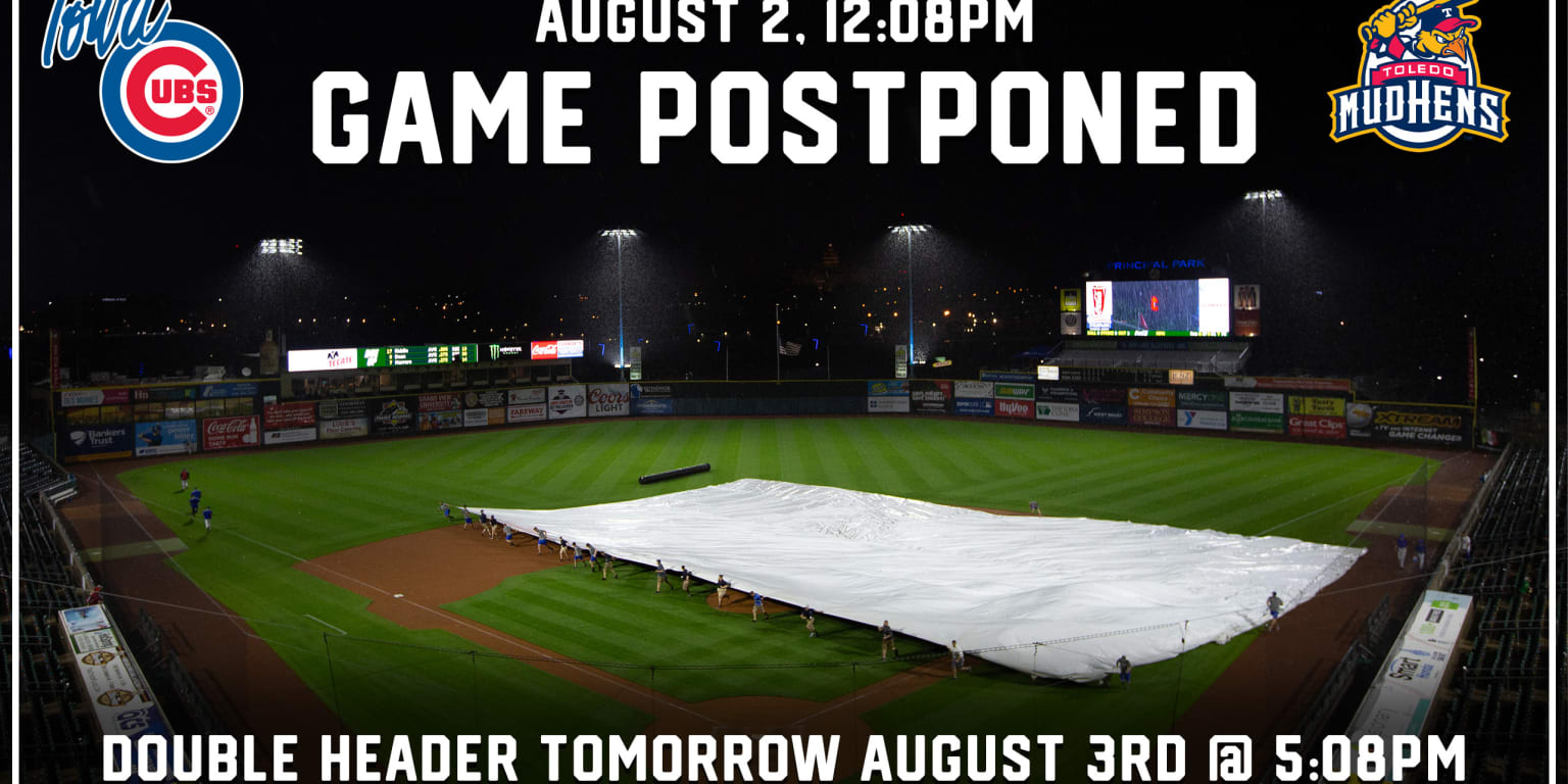 August 2 Postponed