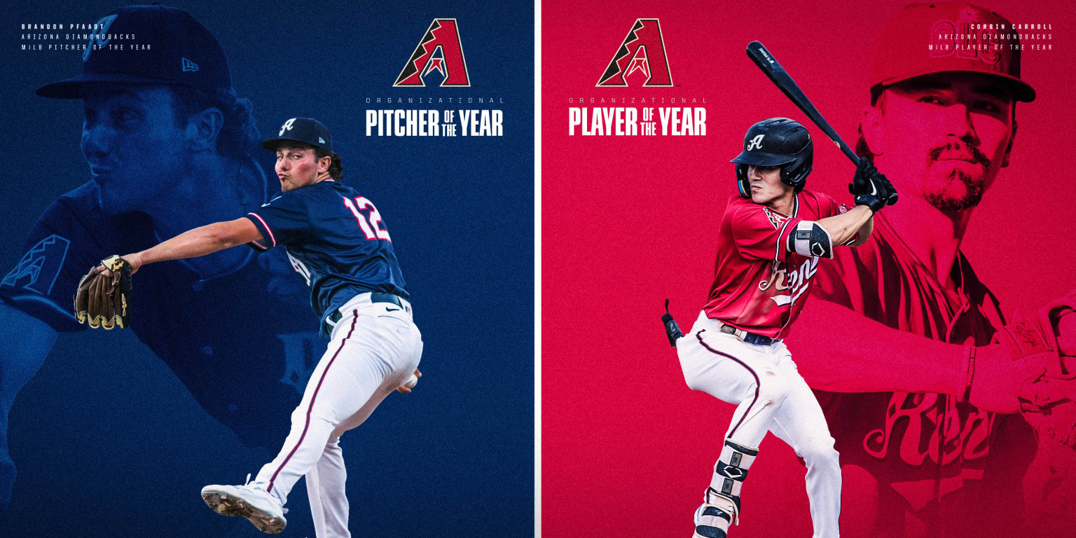 Corbin Carroll, Brandon Pfaadt Named D-backs Player And Pitcher Of The Year