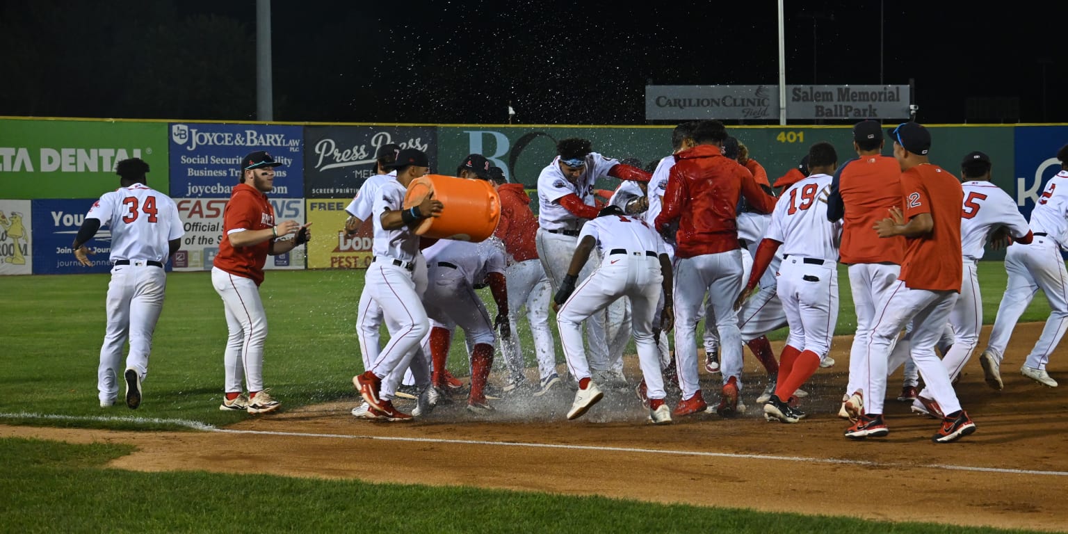 Salem Red Sox get one back against Lynchburg Hillcats, 7-2