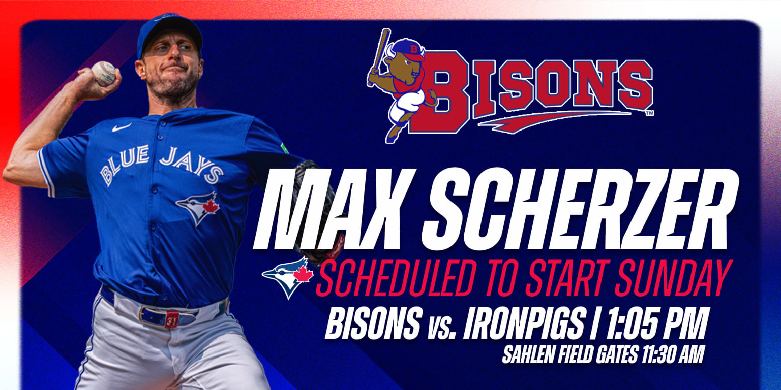 Blue Jays Max Scherzer to start for the Bisons May 31 | MiLB.com