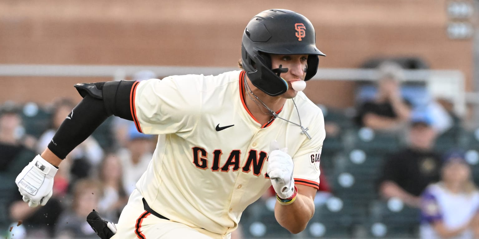 Giants prospect Charlie Szykowny uses hustle approach in Fall League