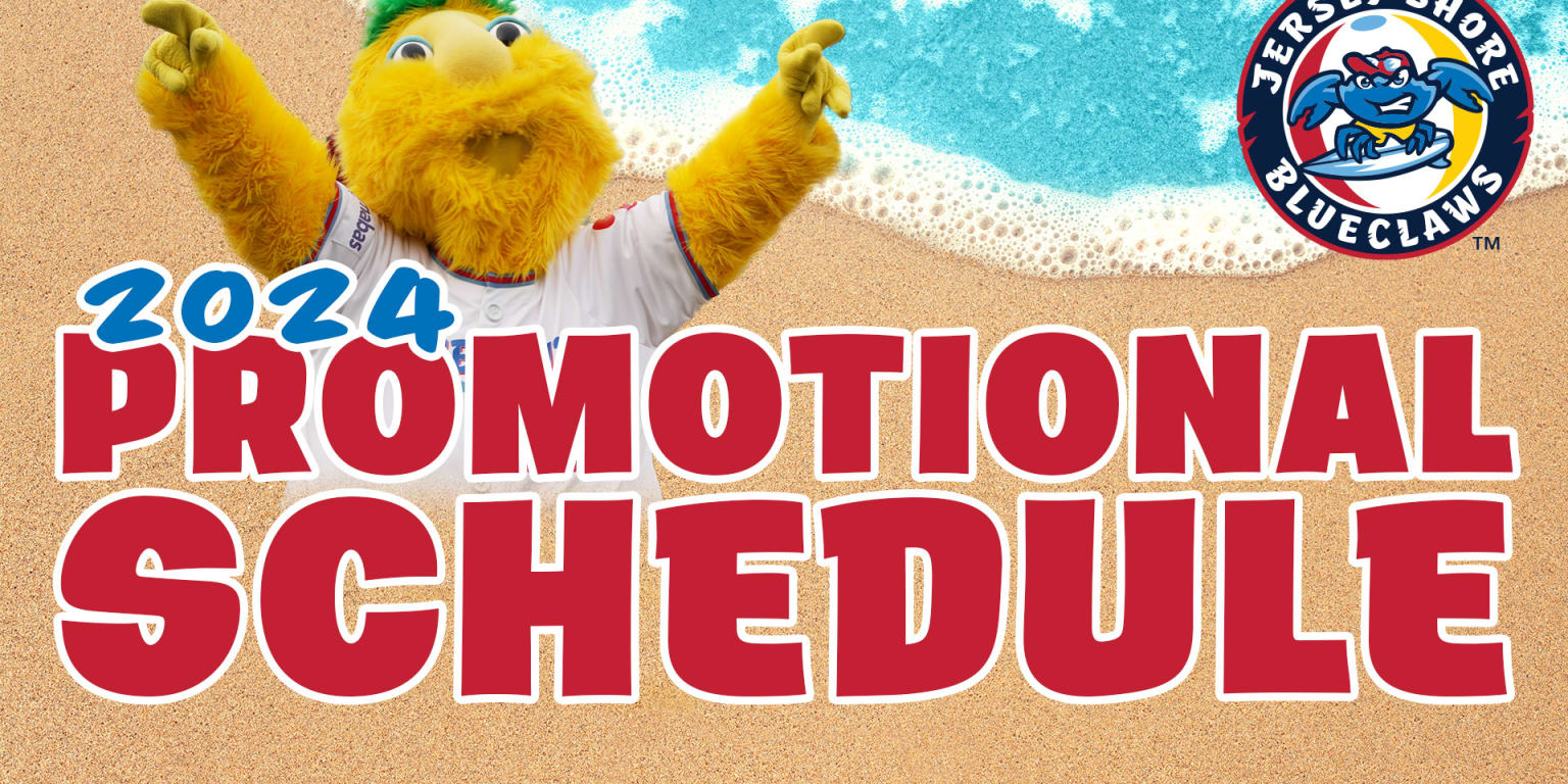 BlueClaws Unveil 2024 Promotional Schedule