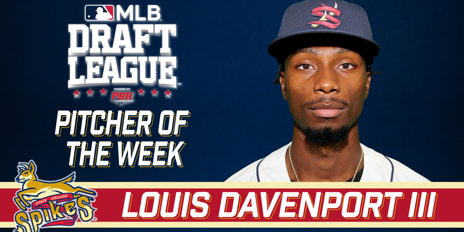 Spikes' Davenport named MLB Draft League Pitcher of the Week | State ...