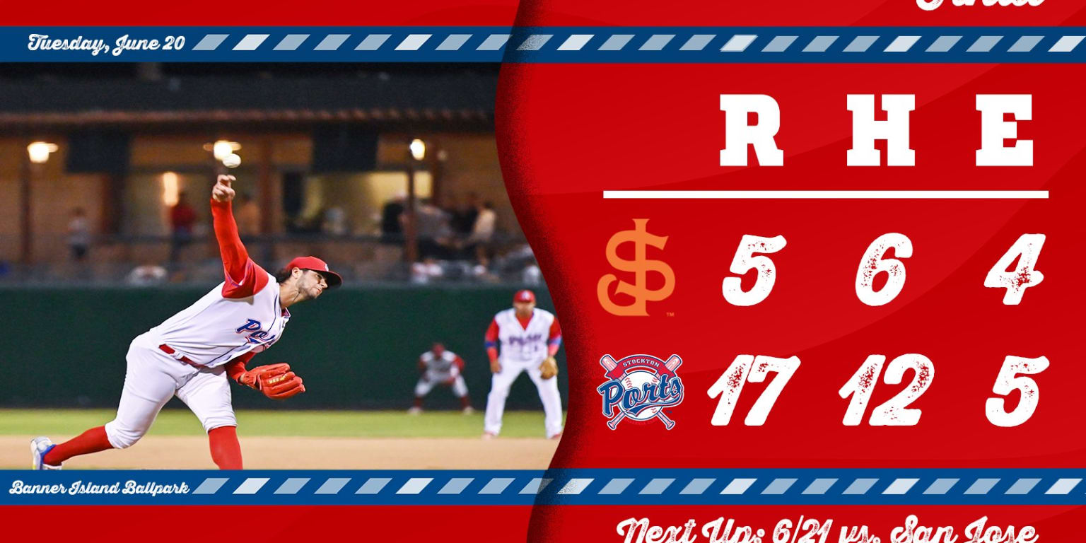 Ports Rout Giants in Series Opener 17-5 | MiLB.com