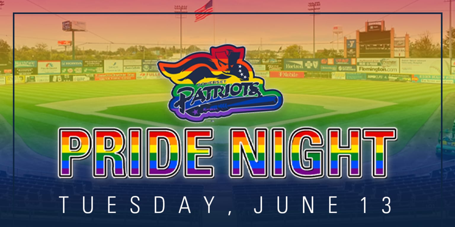 Pride Night Set For Tuesday, June 13 At TD Bank Ballpark