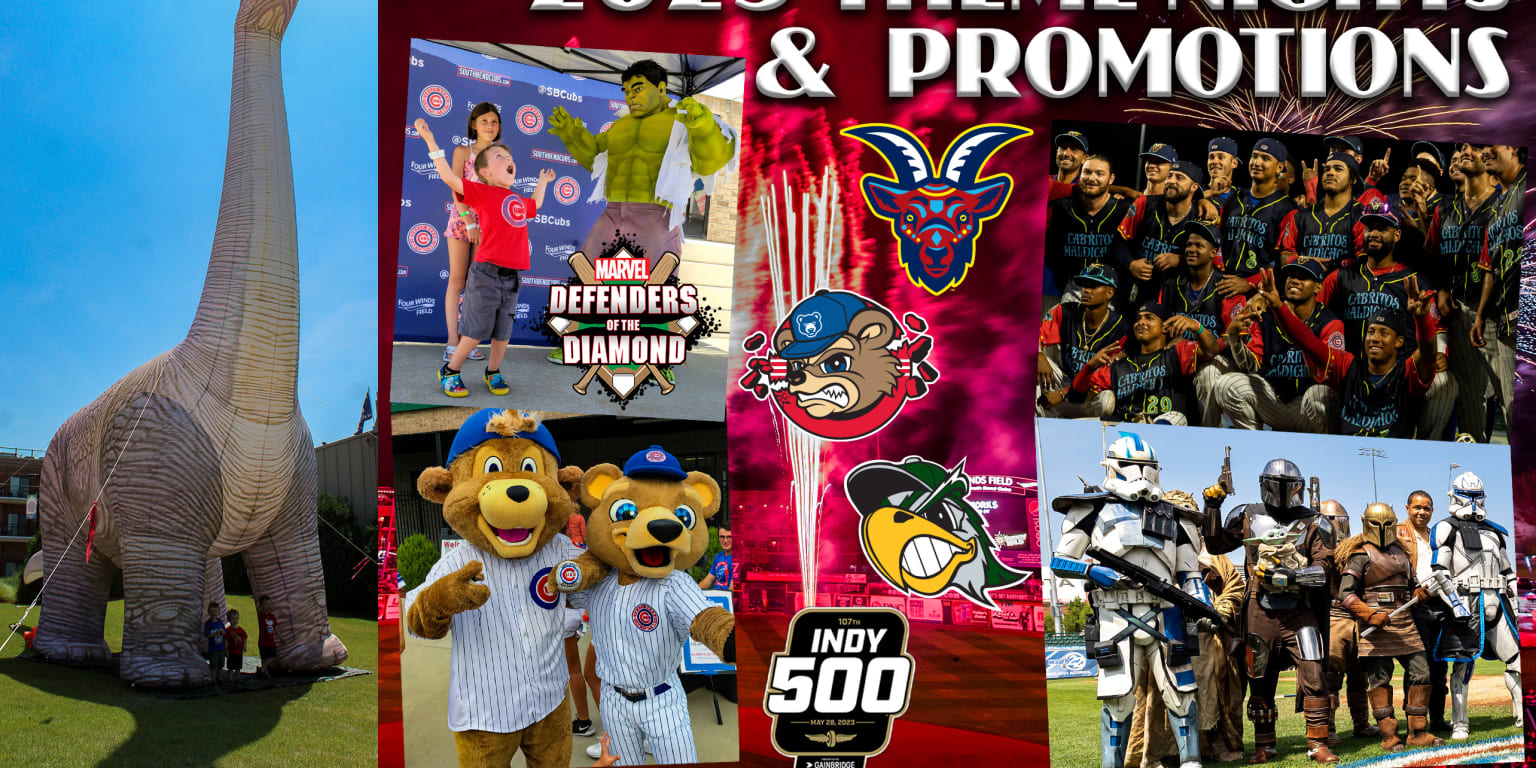 South Bend Cubs Announce 2023 Theme Nights Cubs