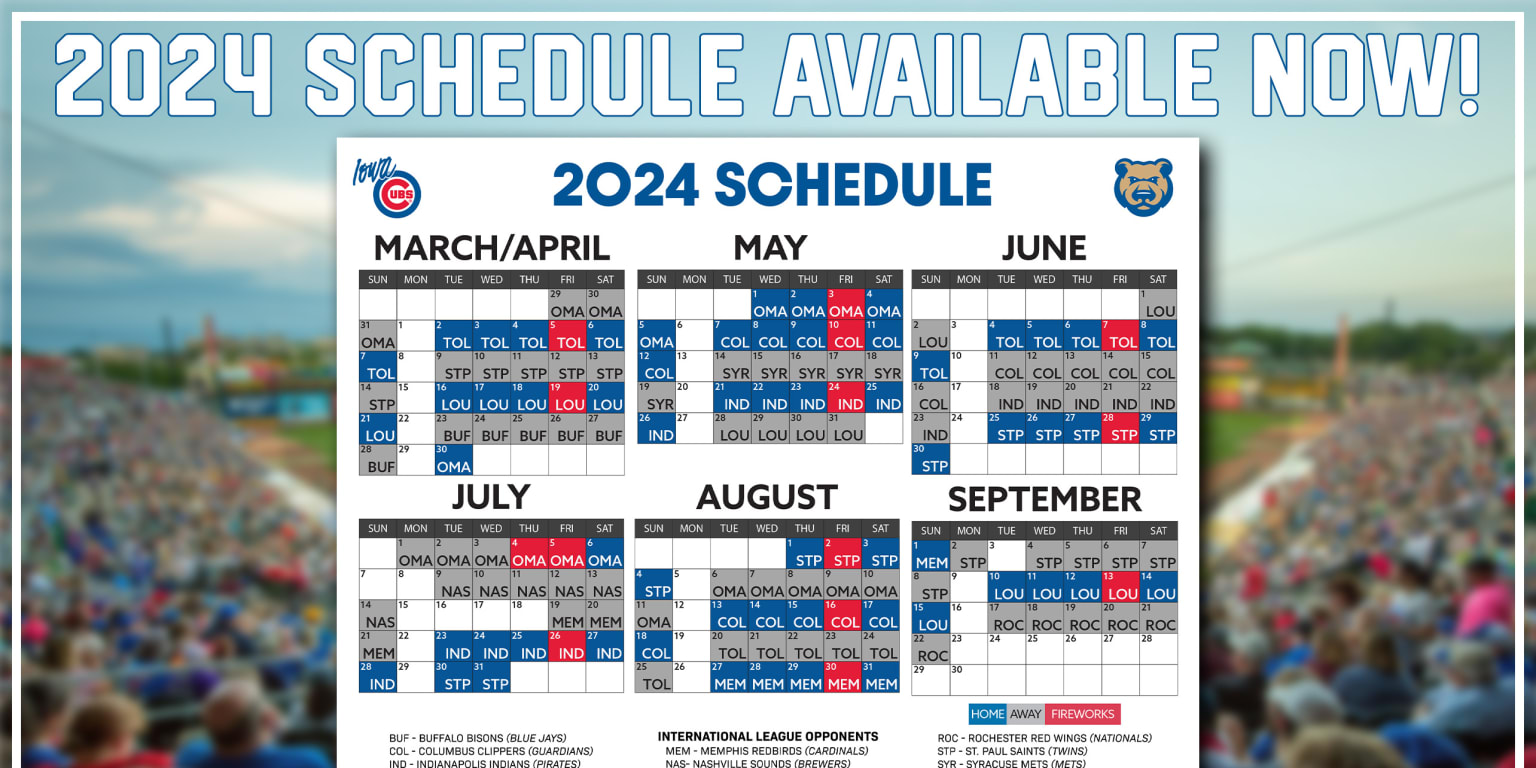 Detroit Tigers on X: We've announced our home game times for the 2024  season. Full schedule:   / X
