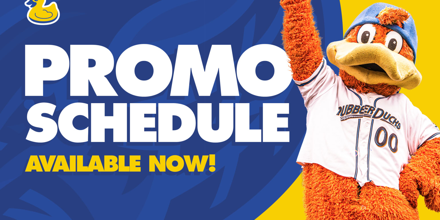 RubberDucks announce 2024 Promotional Schedule | MiLB.com