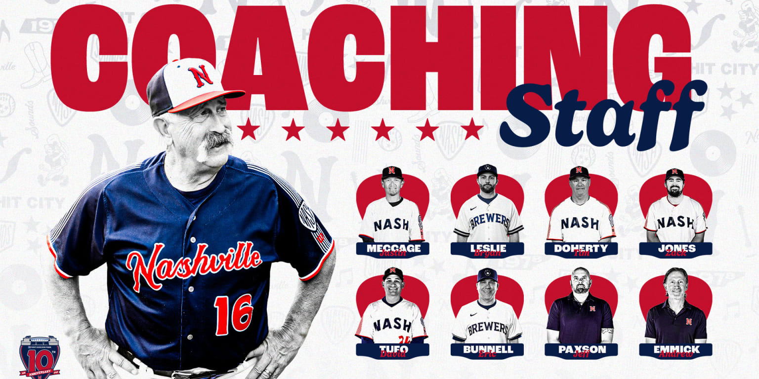 Nashville Sounds Announce 2025 Field Staff | Sounds