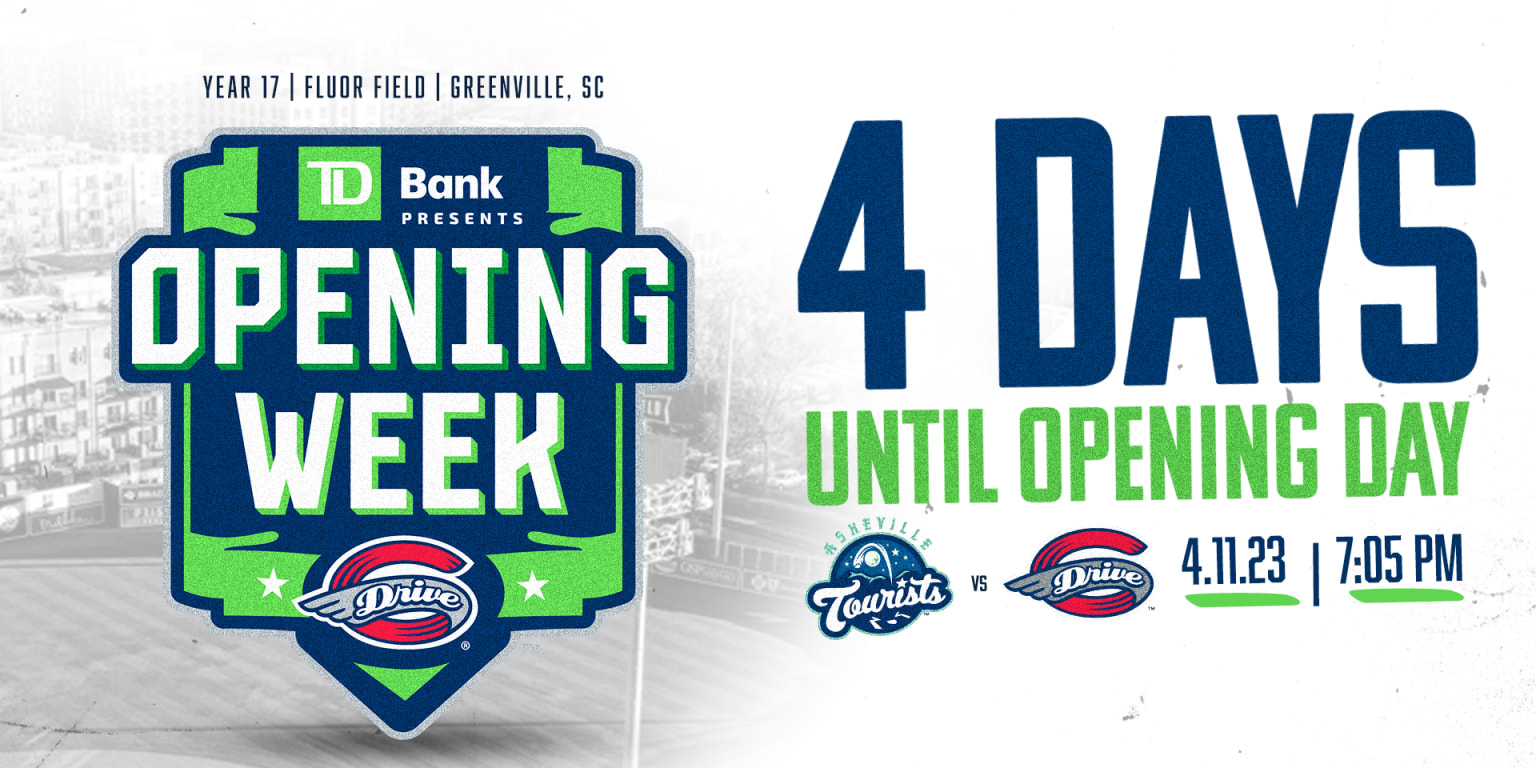 The Greenville Drive kicks off its 17th season with Opening Week - GVLtoday