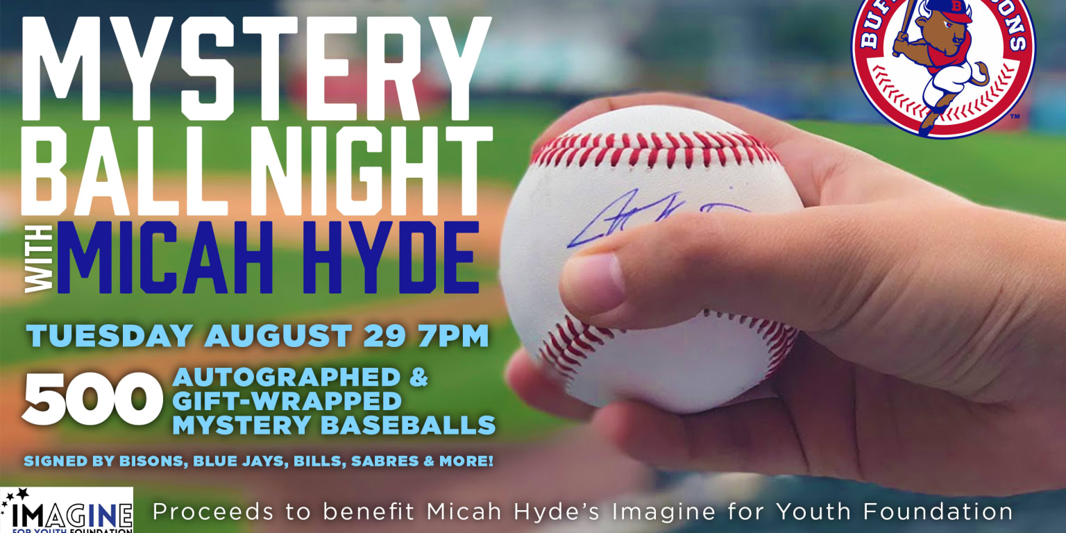 Bisons team up with Micah Hyde for August 29 'Mystery Ball'