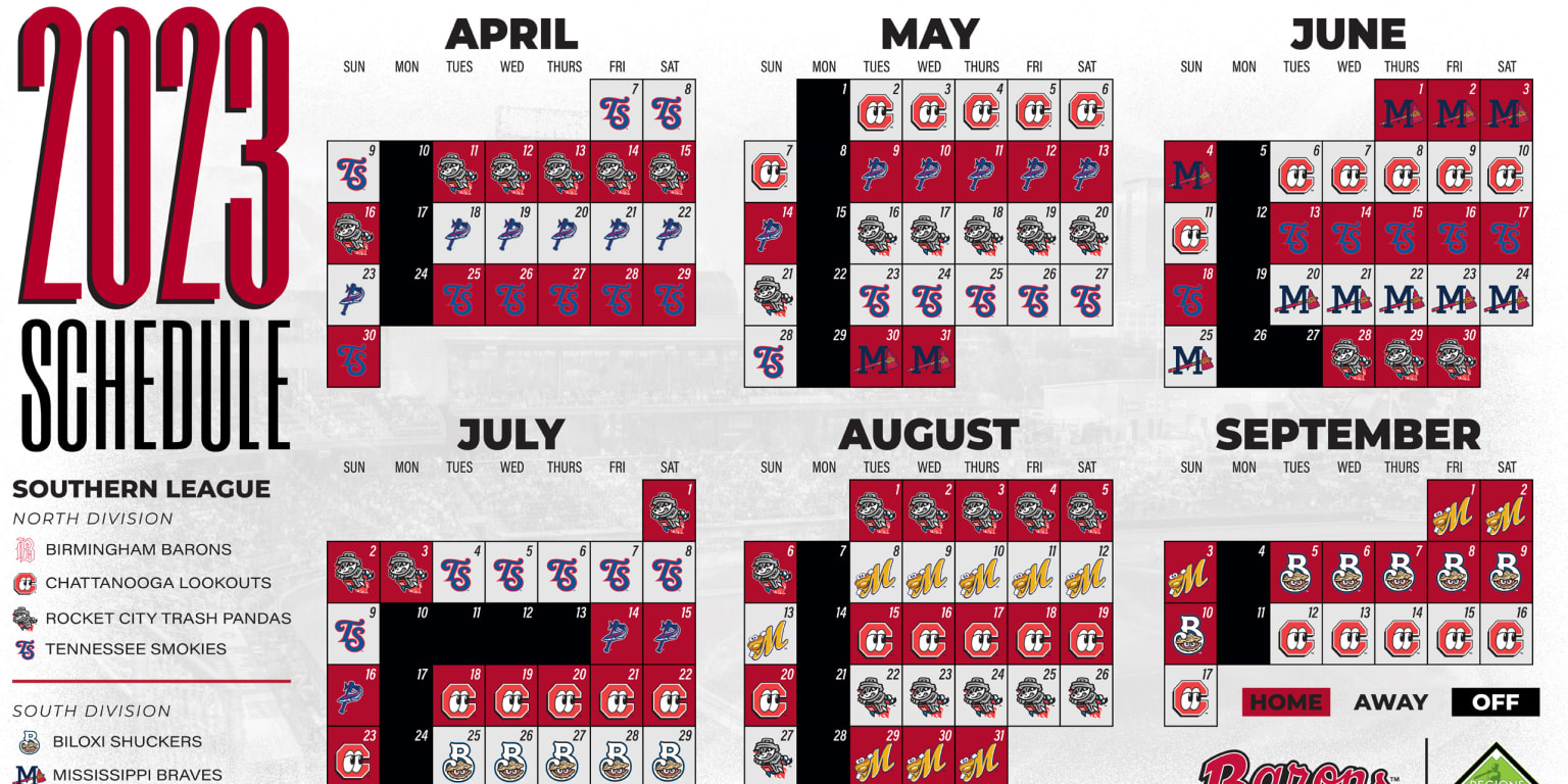 Barons Announce 2023 Official Schedule