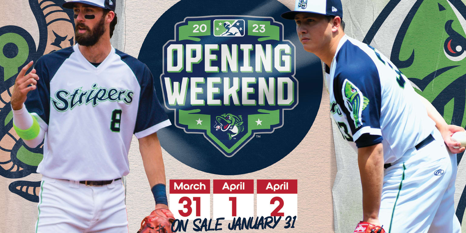 Gwinnett Stripers' Opening Weekend Tickets On Sale January 31