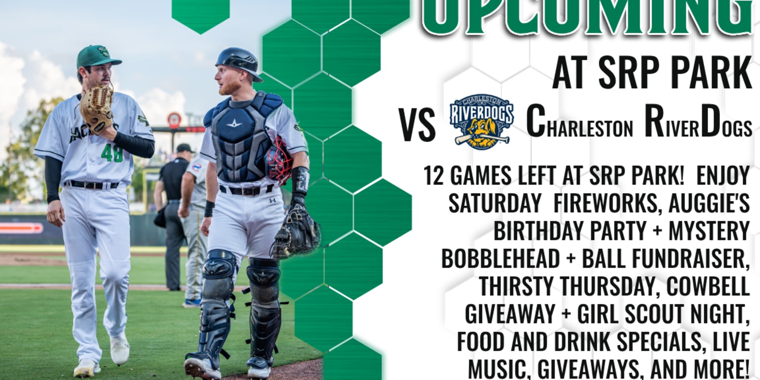 GreenJackets Return to SRP Park August 24th-29th