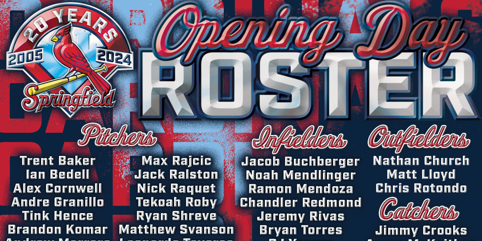 Springfield announces 2024 Opening Day roster Cardinals