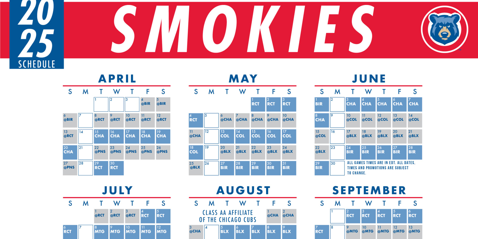 tennessee-smokies-announce-2025-season-schedule-milb