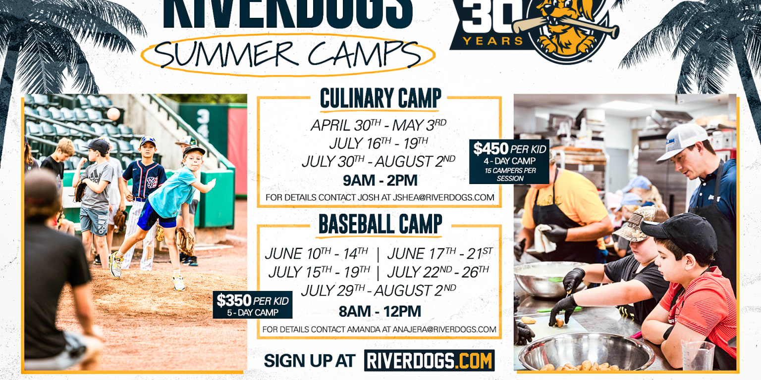 RiverDogs Unveil Summer Camp Schedule For 2024 | MiLB.com