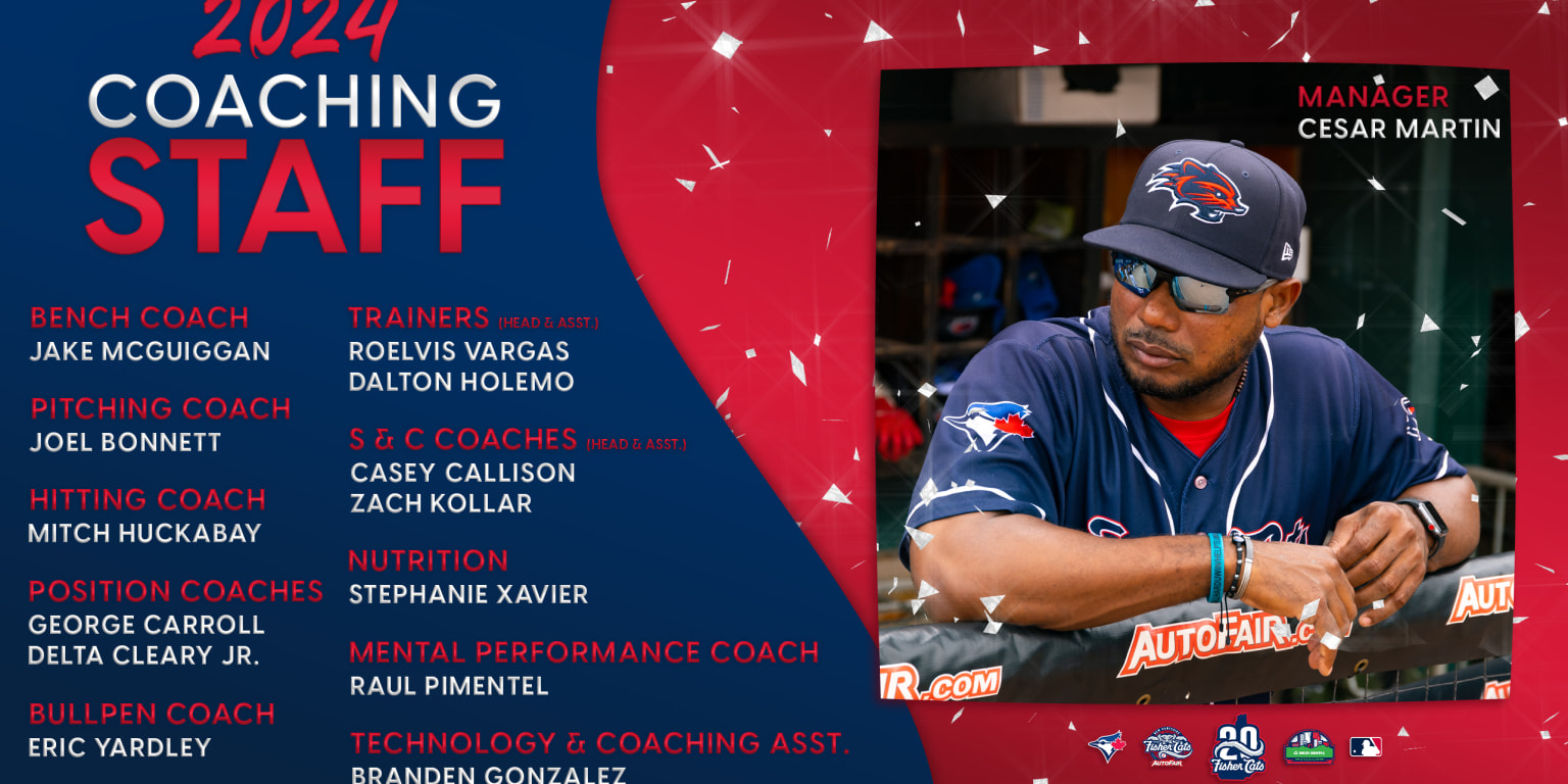 Fisher Cats Announce 2024 Coaching Staff | Fisher Cats