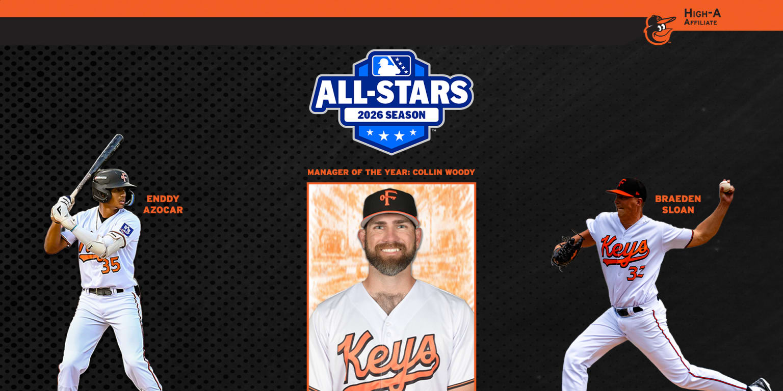 Collin Woody Named 2026 South Atlantic League Manager of the Year