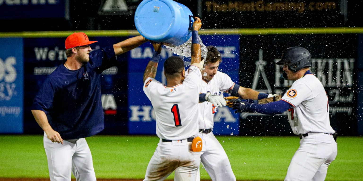 Hot Rods Capture WalkOff Walk in 85 Win Over Cyclones Hot Rods