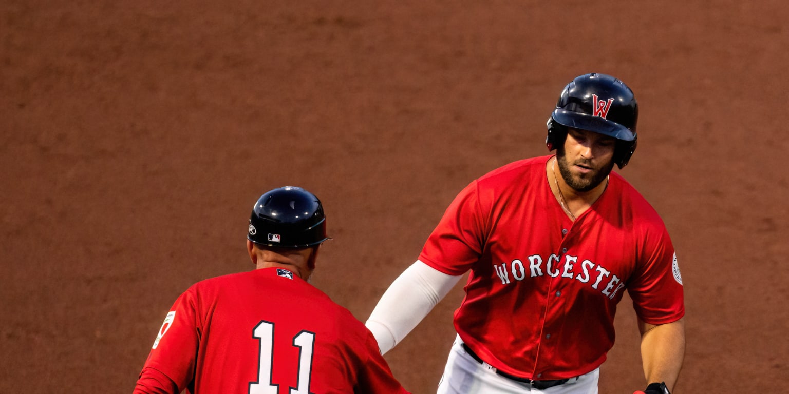 Worcester Red Sox play the Lehigh Valley IronPigs