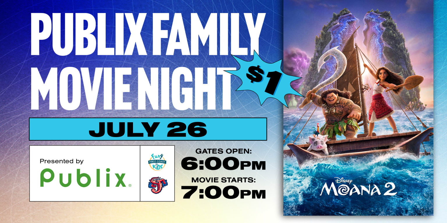 Jumbo Shrimp “Moana 2” Family Movie Night set for July 26