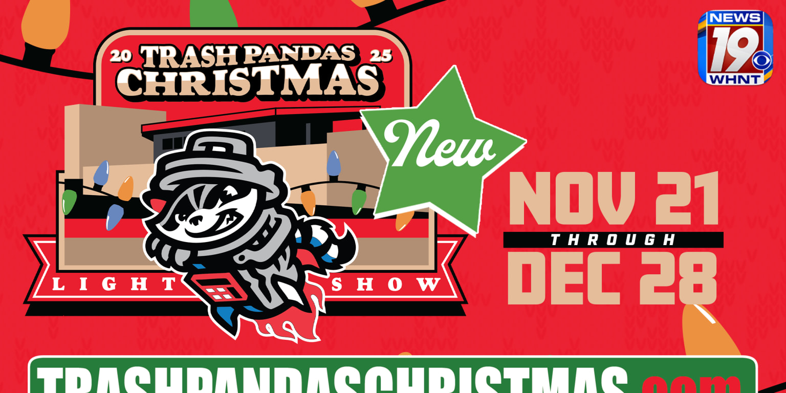 Brand New Trash Pandas Christmas Light Show for 2025 | Trash Pandas