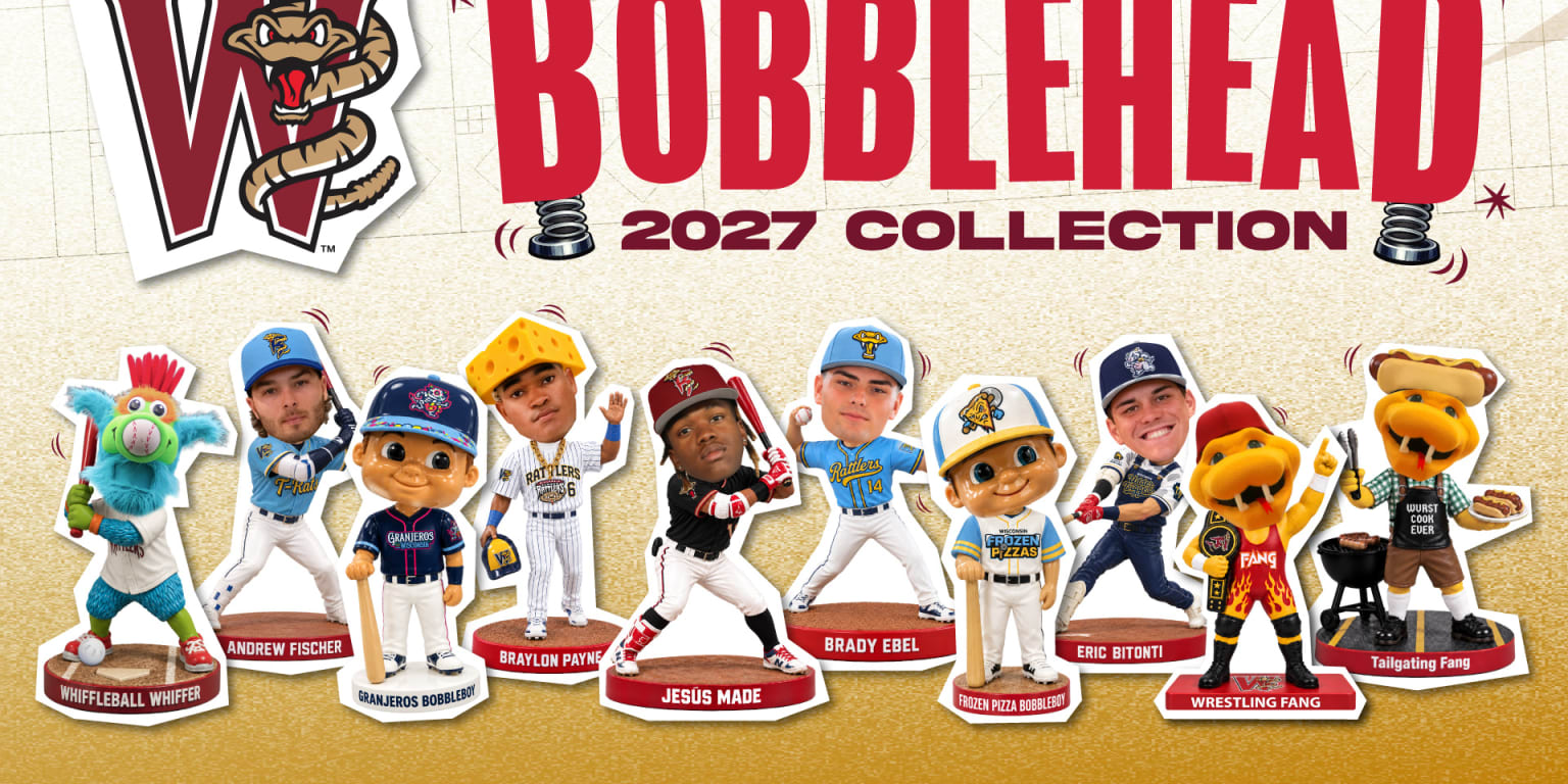 2027 Wisconsin Timber Rattlers Bobbleheads