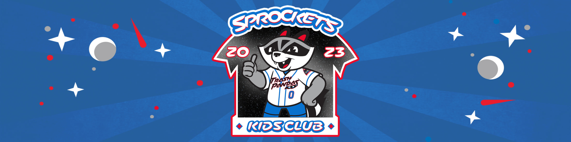 Rocket City Trash Pandas Sprocket's Kids Club Trash Pandas