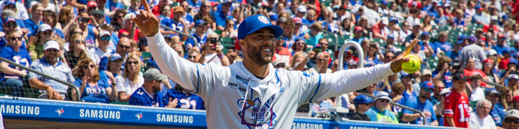 Micah Hyde Charity Softball Game Bisons