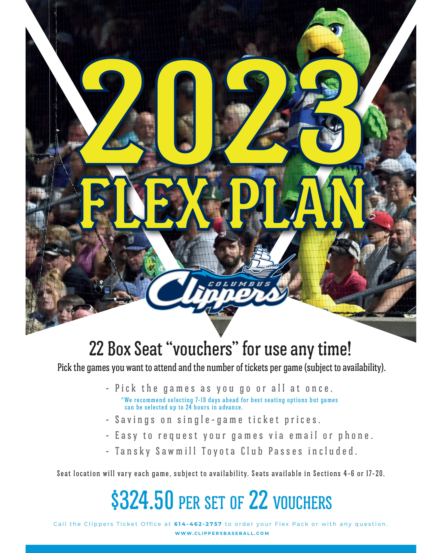 2023 Flex Plan Clippers