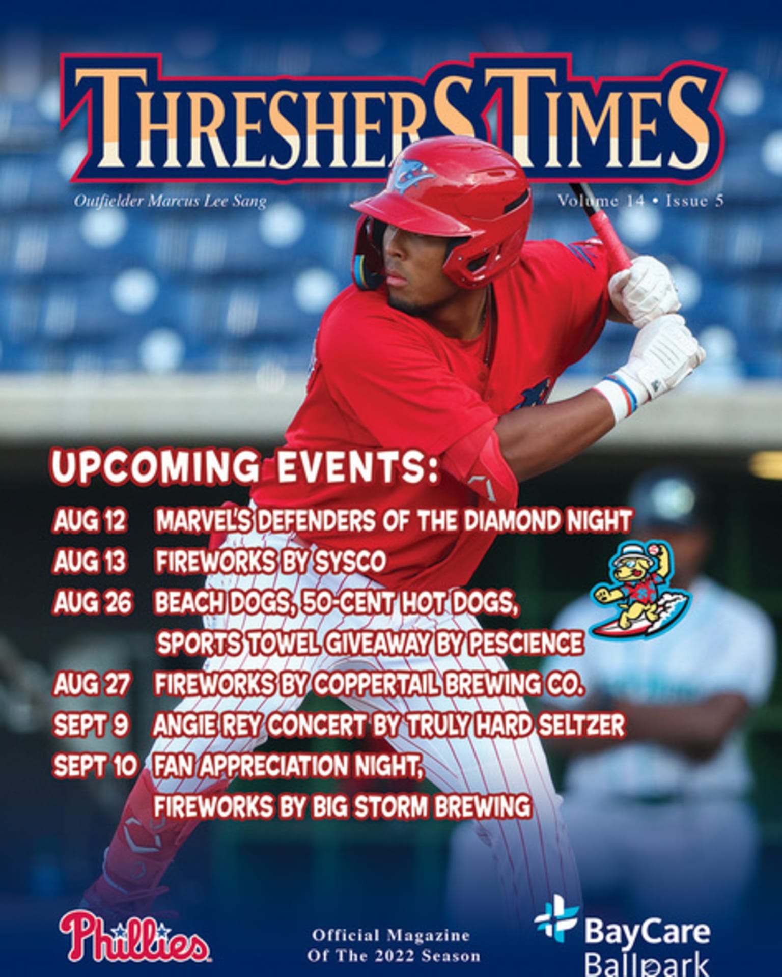 Threshers Times Program Threshers