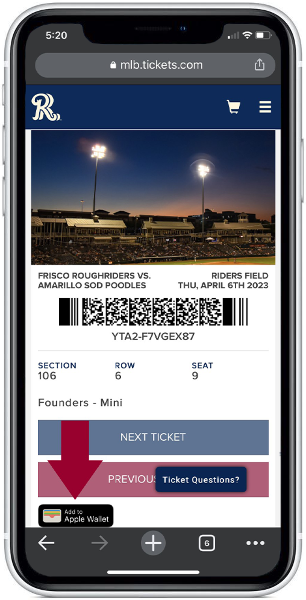 RoughRiders Digital Tickets RoughRiders roughriders-digital-tickets-roughriders