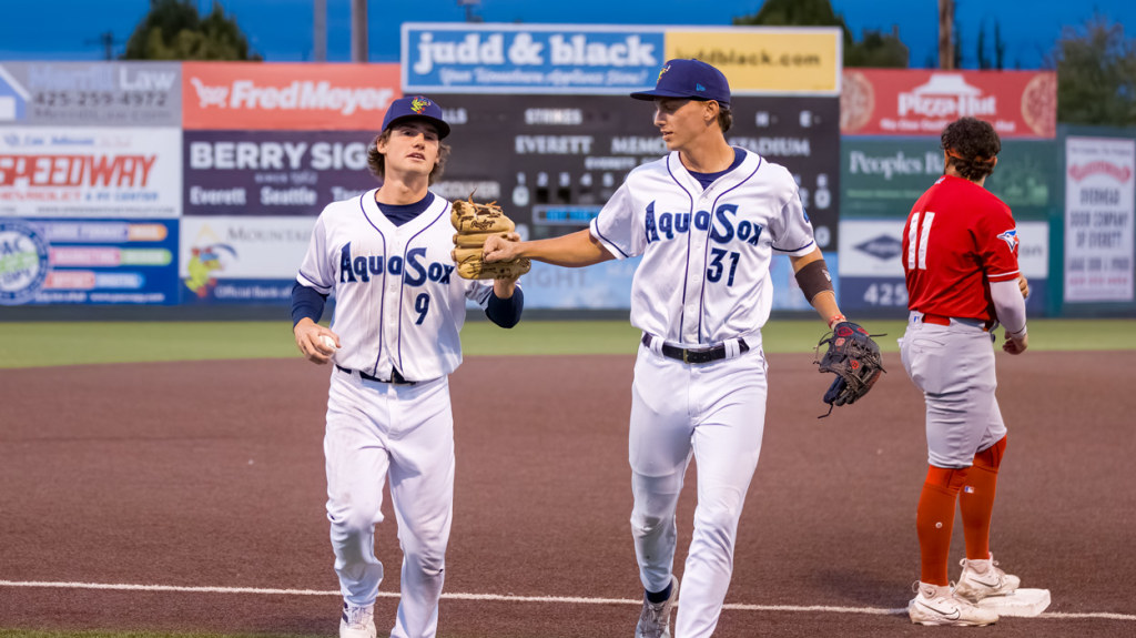 An AquaSox Fan Visits J-Rod Night At Funko Field